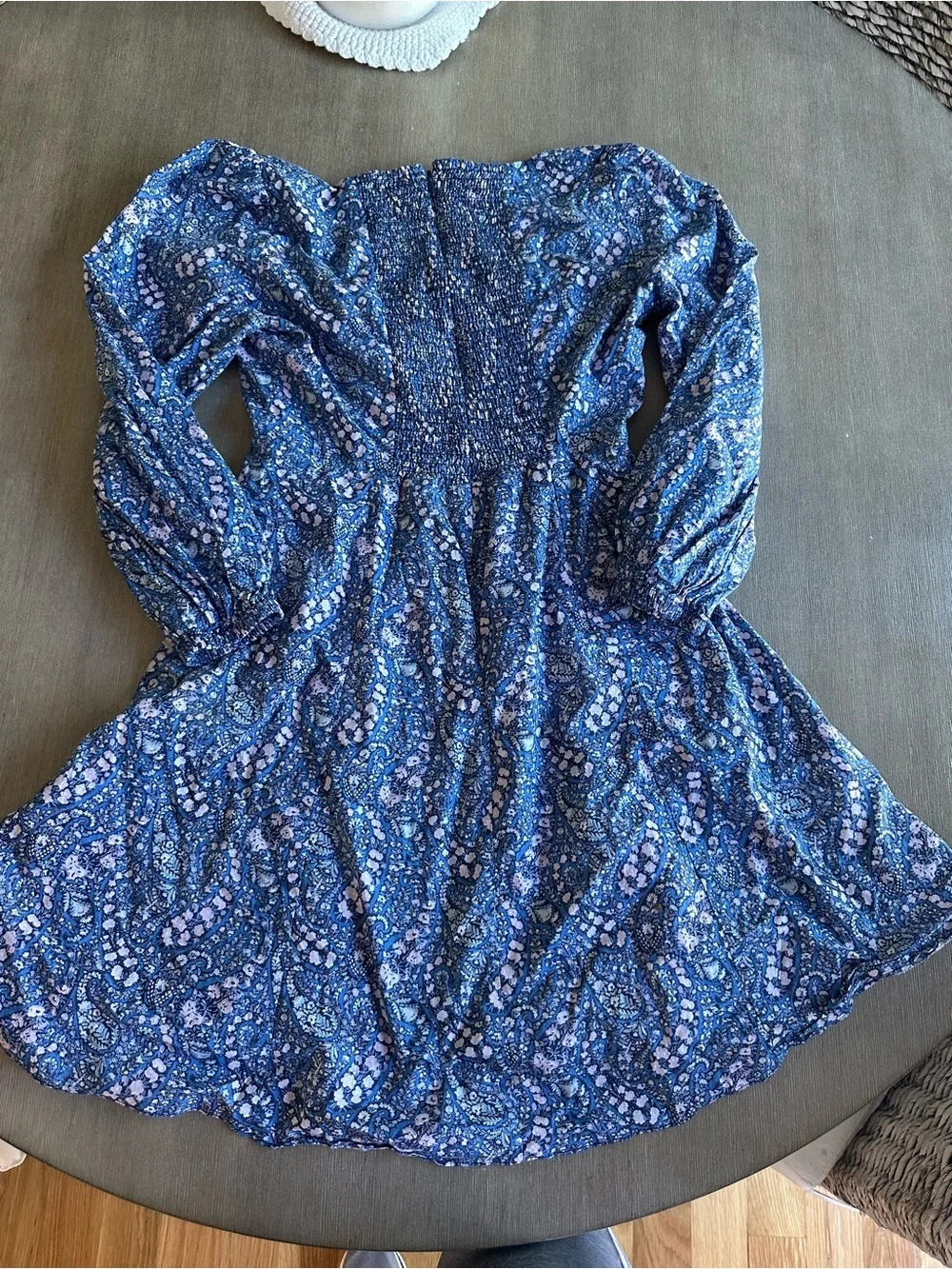 J Crew BK980 EUC Size 00 Sweetheart Mini Dress in Liberty Bourton Bloom Fabric